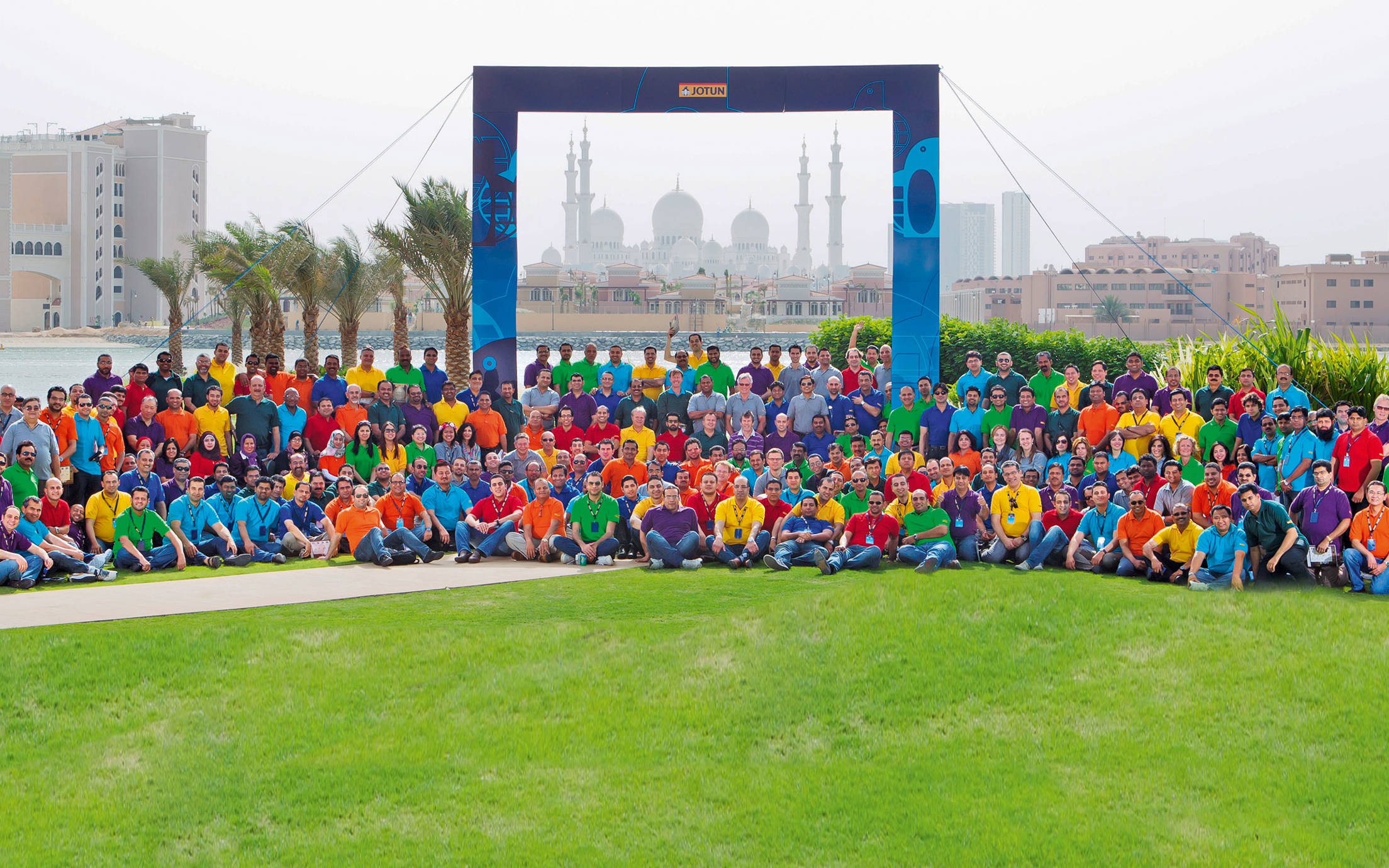 Jotun employees in Dubai